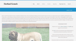 Desktop Screenshot of hartlandkennels.com